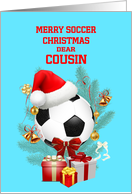 Cousin Soccer Christmas card