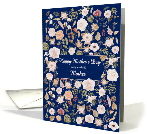 Mother Mothers Day Scattered Flowers card (1857786)