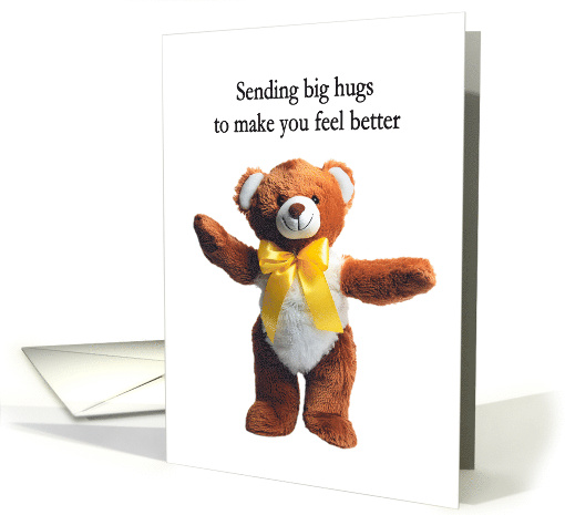 Teddy Bear Hugs card (1858012)