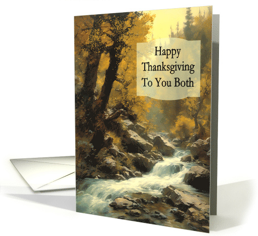 To You Both Thanksgiving Forest and Stream card (1863628)