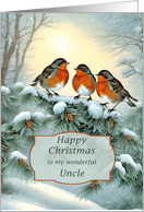 Uncle Robins Happy Christmas card