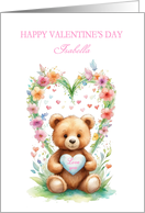 Add A Name Valentine’s Day Teddy Bear card