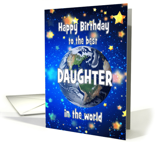 Best Daughter In The World Birthday card (1881478)