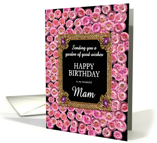 Mam Birthday Pink Daisies card (1883168)