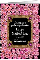 Mummy Mother’s Day Pink Daisies card