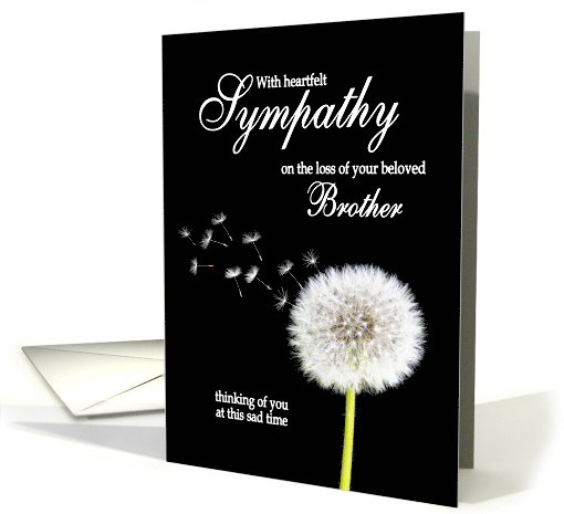 Brother Sympathy Dandelion Clock card (1890148)