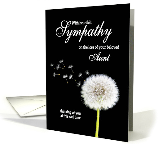 Aunt Sympathy Dandelion Clock card (1890154)