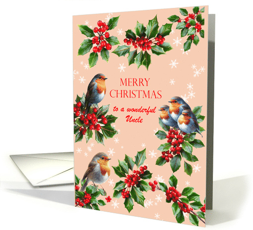 Uncle Robins and Holly Christmas card (1951312)