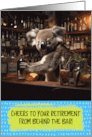 Retirement Congratulations Bartender Koala card