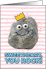 Sweetheart Mother’s Day Rock card