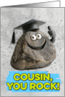 Cousin Congratulations Graduation You Rock card