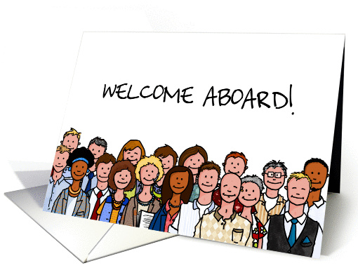 Welcome Aboard! card (1348046)