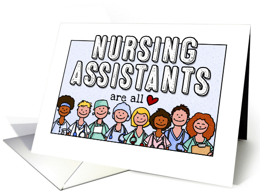 Group of Smiling UAPs - Nursing Assistants Day card (1361412)