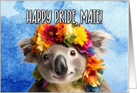 Happy Pride Mate Koala card