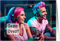Congratulations to Gaming Newly Weds card