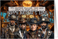 Happy Mother’s Day Steampunk card