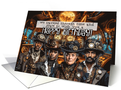 Steampunk Birthday card (1771082)