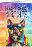 Happy Bride Bitches American Bully card