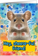 Happy Birthday Mouse card