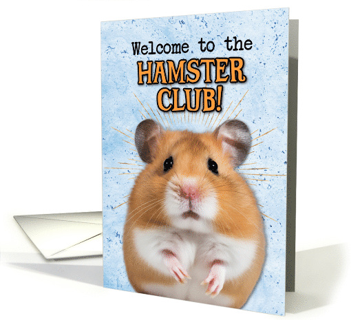 Congratulations New Pet Hamster card (1772130)