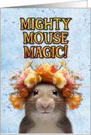 Congratulations New Pet Mouse card