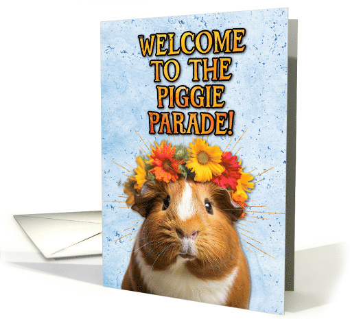 Congratulations New Pet Guinea Pig card (1772210)