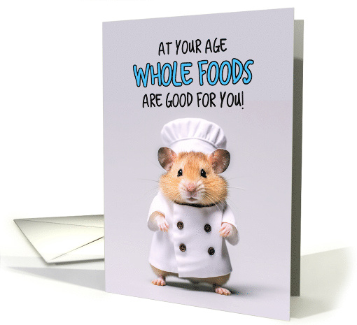Birthday Congratulations Hamster Chef card (1773816)