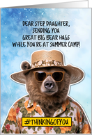 Step Daughter Summer Camp Bear Hugs card