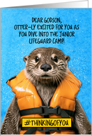 Godson Junior Lifeguard Camp Otter card