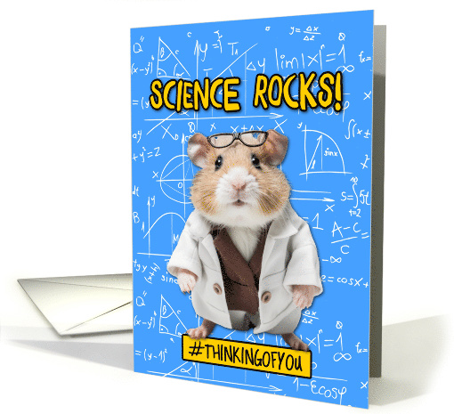 Science Rocks Science Camp Hamster card (1775102)