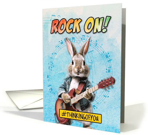 Rock On Band Camp Rabbit card (1775110)