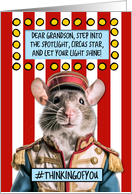 Grandson Circus Camp Rat card