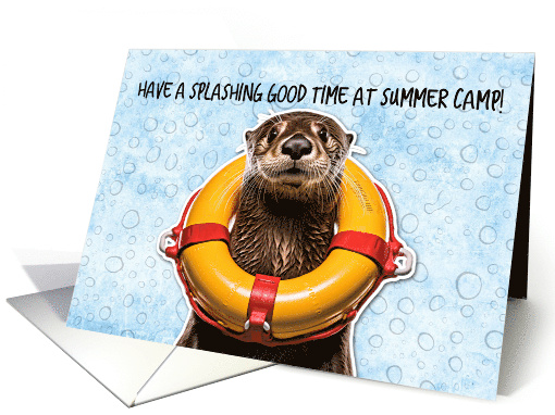 Summer Camp Otter card (1775280)