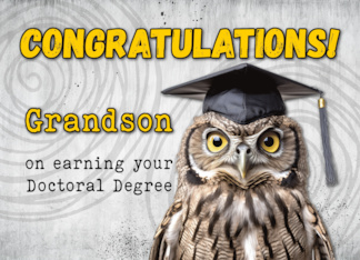 Grandson Doctoral...