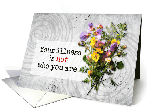 Health Encouragement Wild Flowers card (1776070)