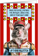 Step Sister Circus Camp Rat card