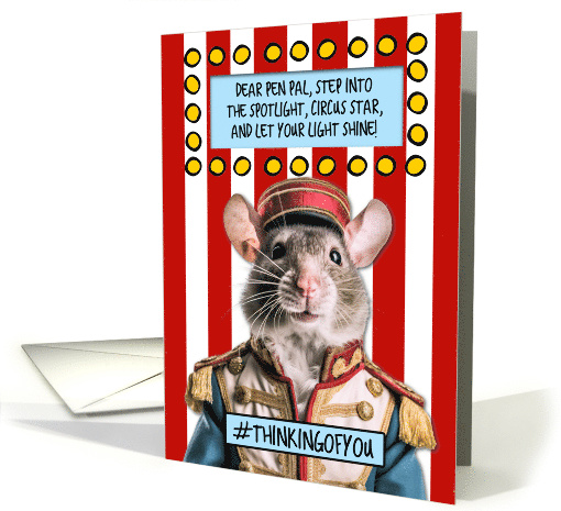 Pen Pal Circus Camp Rat card (1779730)