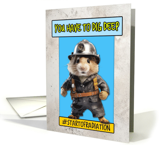 Start of Radiation Encouragement Coalminer Hamster card (1780142)