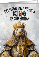 Birthday Tortoise King card