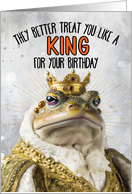 Birthday Frog King