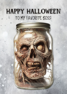 Boss Zombie in a Jar...