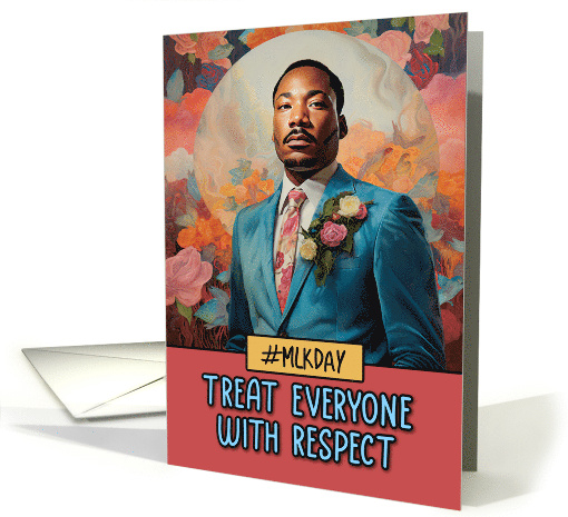 Martin Luther King Day Respect card (1786484)