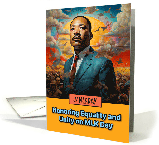 Martin Luther King Day Honoring Equality card (1786494)