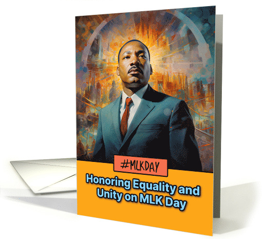Martin Luther King Day Honoring Equality card (1786496)