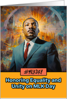 Martin Luther King Day Honoring Equality card