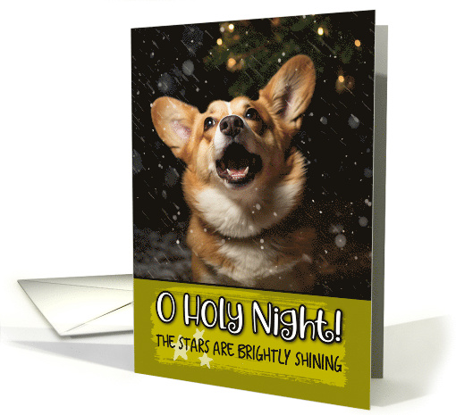 Corgi O Holy Night Christmas card (1788174)