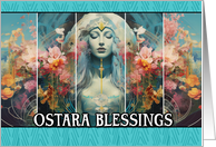 Ostara Blessings Spring Vernal Equinox card