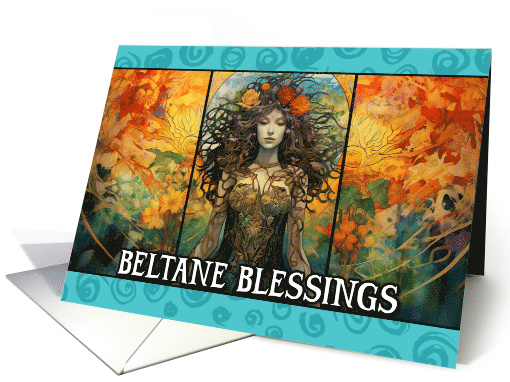 Beltane Blessings May Eve card (1791906)