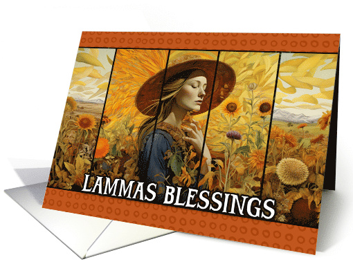Lammas Blessings Lughnasadh card (1791910)