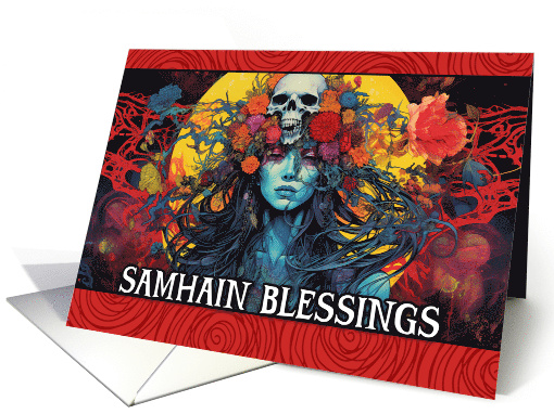 Samhain Blessings All Hallows card (1791914)